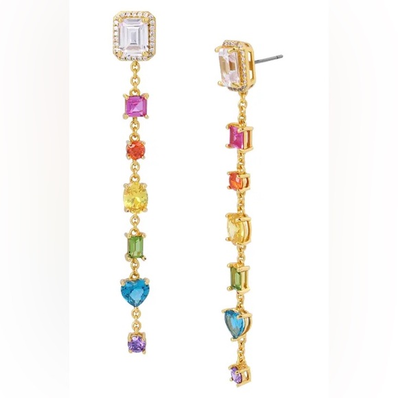 Kurt Geiger Jewelry - Kurt Geiger RAINBOW CRYSTAL Drop Earrings